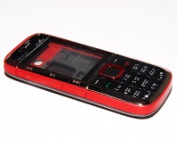 Корпус Nokia 5130 со средней частью (красный)