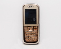 Корпус Nokia 6233 со средней частью (золото)