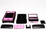 Корпус Nokia 3250 со средней частью (розовый)