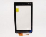 Тач скрин (touch screen) Nokia N8 Black (в рамке) USED 100% ORIGINAL