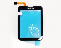 Тач скрин (touch screen) Nokia C3-01 Black