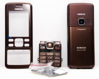 Корпус Nokia 6300 (шоколад)
