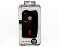 Чехол CAPDASE iPhone 3G/3GS + защитная плёнка в блистере ORIGINAL (черный)