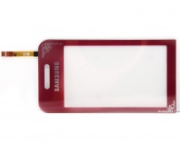 Тач скрин (touch screen) Samsung S5230 RED LaFleur copy orig  