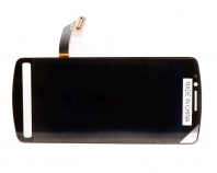 Дисплей (LCD) Nokia 700 + тачскрин (черный)