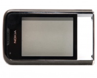 Защитное стекло в рамке copy ORIGINAL Nokia 8800 arte black