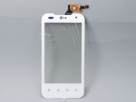 Тач скрин (touch screen) LG P990 white