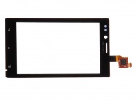 Тач скрин (touch screen) Sony Xperia J ST26i black