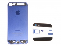 Задняя крышка АКБ IPhone 5G синяя