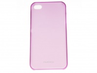 FRESH Series Soft-touch Color Cover for iPhone 4G/4S violet (пластиковая накладка)