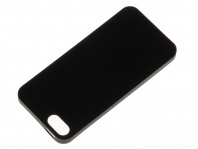 Ультратонкий чехол для IPhone 5G (пластик) черный