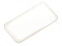 Ультратонкий чехол для IPhone 4G (пластик) белый