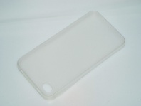 Ультратонкий чехол для IPhone 4G (пластик) серый