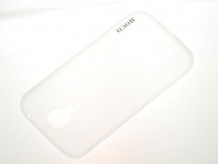 Пластиковая накладка для Samsung i9500 S4 Hoco прозрачно белая