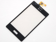 Тач скрин (touch screen) LG E610/E612 Optimus L5 black  