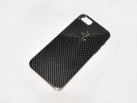 Ferrari GT Collection Black Carbon Case for Apple iPhone 5G/5S Black Frame (3700740315217)