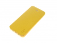 Сумка книжка NX для iPhone 5G/5S желтый