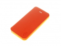 Сумка книжка NX для iPhone 5G/5S оранжевый