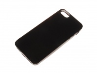Ультратонкий чехол для IPhone 5G/5S (силикон) черный