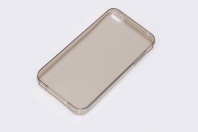 Ультратонкий чехол для IPhone 4G (силикон) притонированый