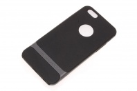 Силиконовый чехол Rock для iPone 6i Royce Case с серым ободком