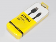 USB дата-кабель для IPhone 5G/5S/5C Baseus (ND01) черный