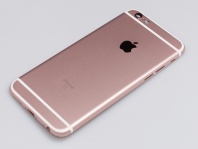 Задняя крышка АКБ back cover IPhone 6S (4.7) pink gold