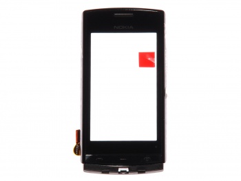 Тач скрин (touch screen) Nokia 500 (black) + frame