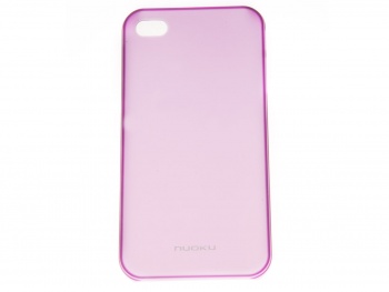 FRESH Series Soft-touch Color Cover for iPhone 4G/4S violet (пластиковая накладка)