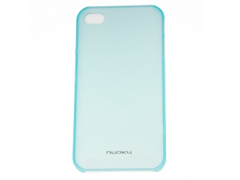 FRESH Series Soft-touch Color Cover for iPhone 4G/4S blue (пластиковая накладка)
