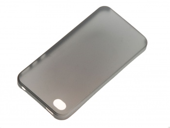 Ультратонкий чехол для IPhone 4G (пластик) черный