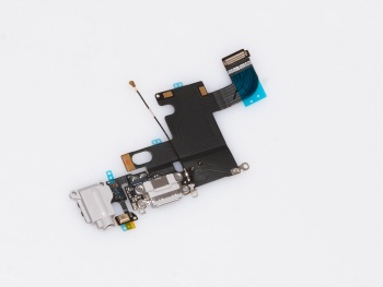 Шлейф (Flat Cable) iPhone 6G (4.7) Black (разъем зарядки) orig