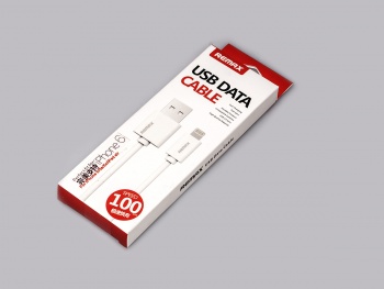 USB дата-кабель Remax для iPhone 5C/5G/5S (белый) SPEED